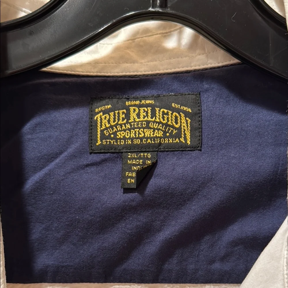 TRUE RELIGION White Men's Shirt